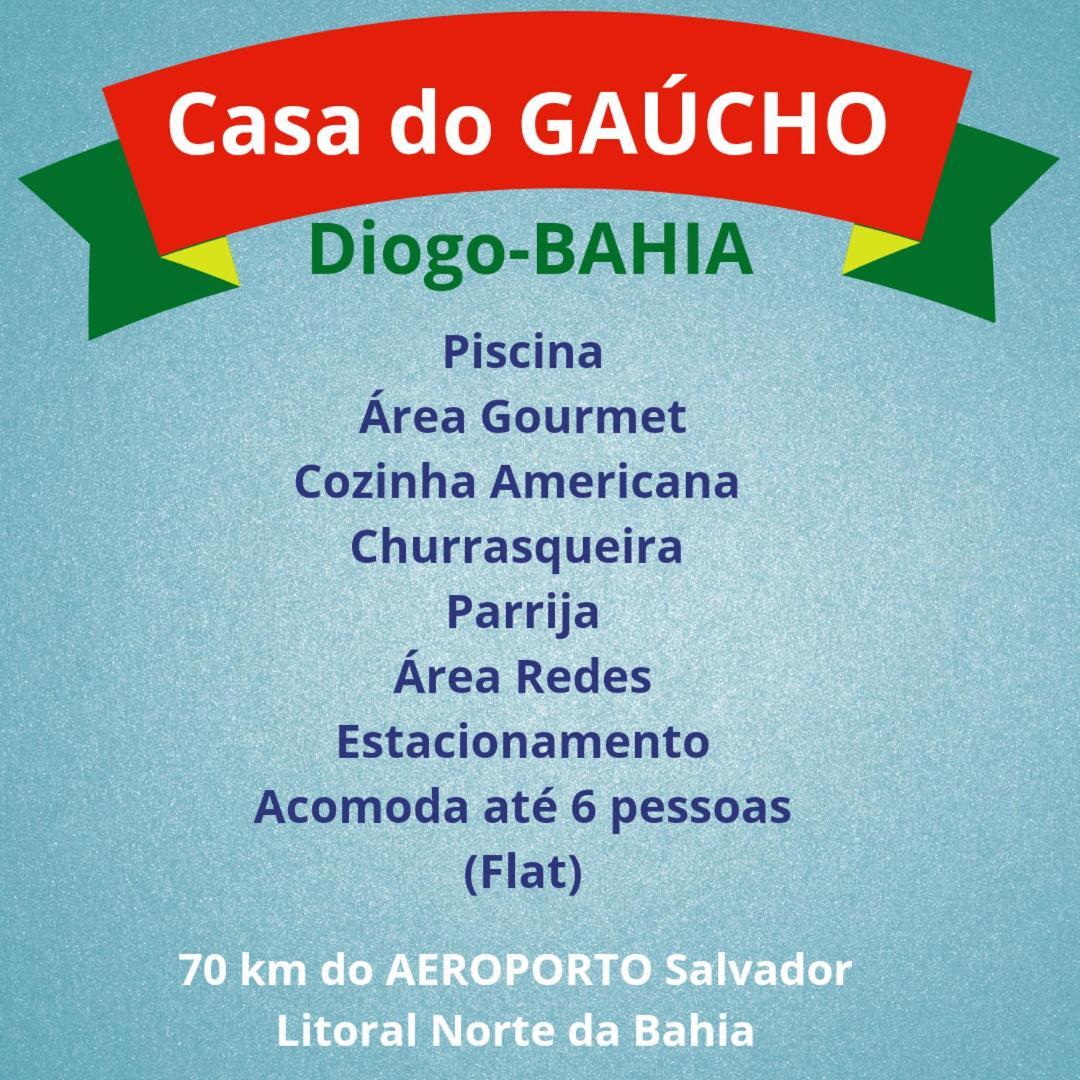 מאטה דה סאו ז'ואאו Casa Praia Gaucho Santo Antonio Diogo חדר תמונה
